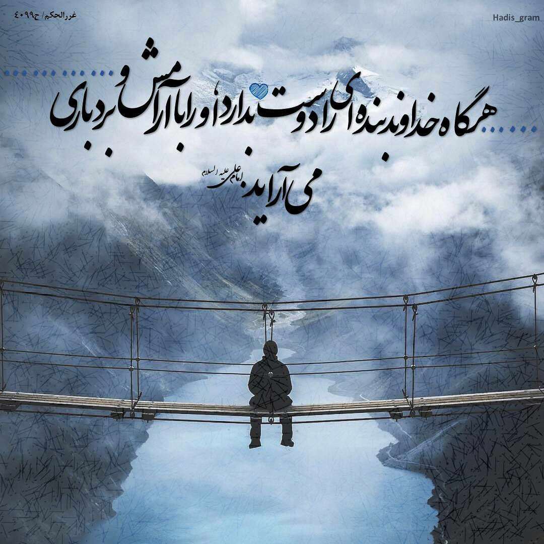 حدیثی از امام علی در مورد بنده خداوند